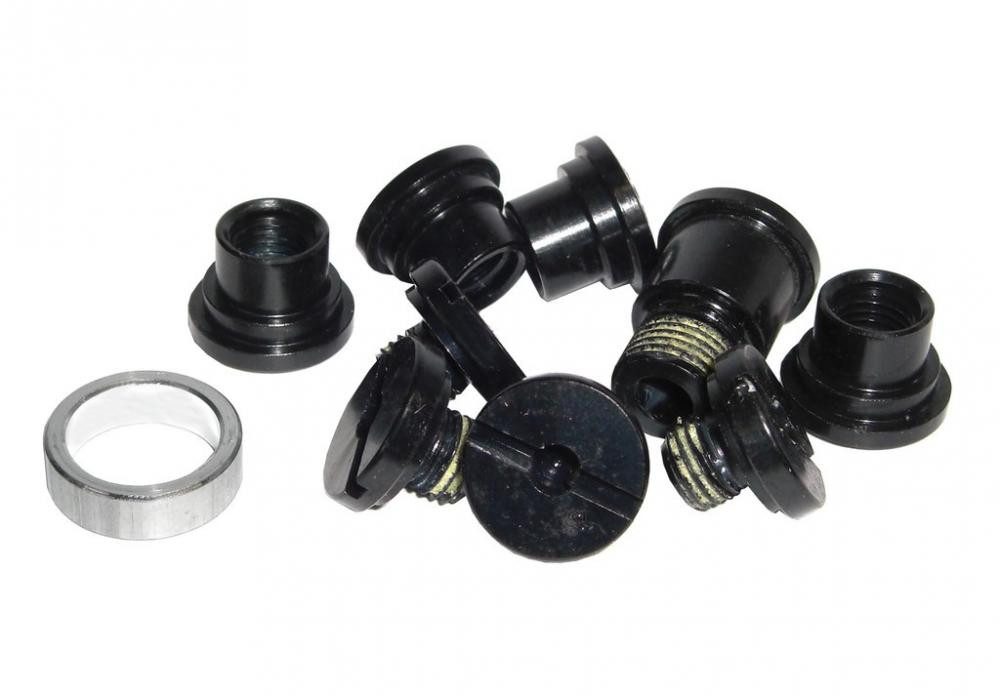 Kettenschaltung Campagnolo Kettenrad-Kit Schraube Mutter S-Record FC-AT300 Satz à5St