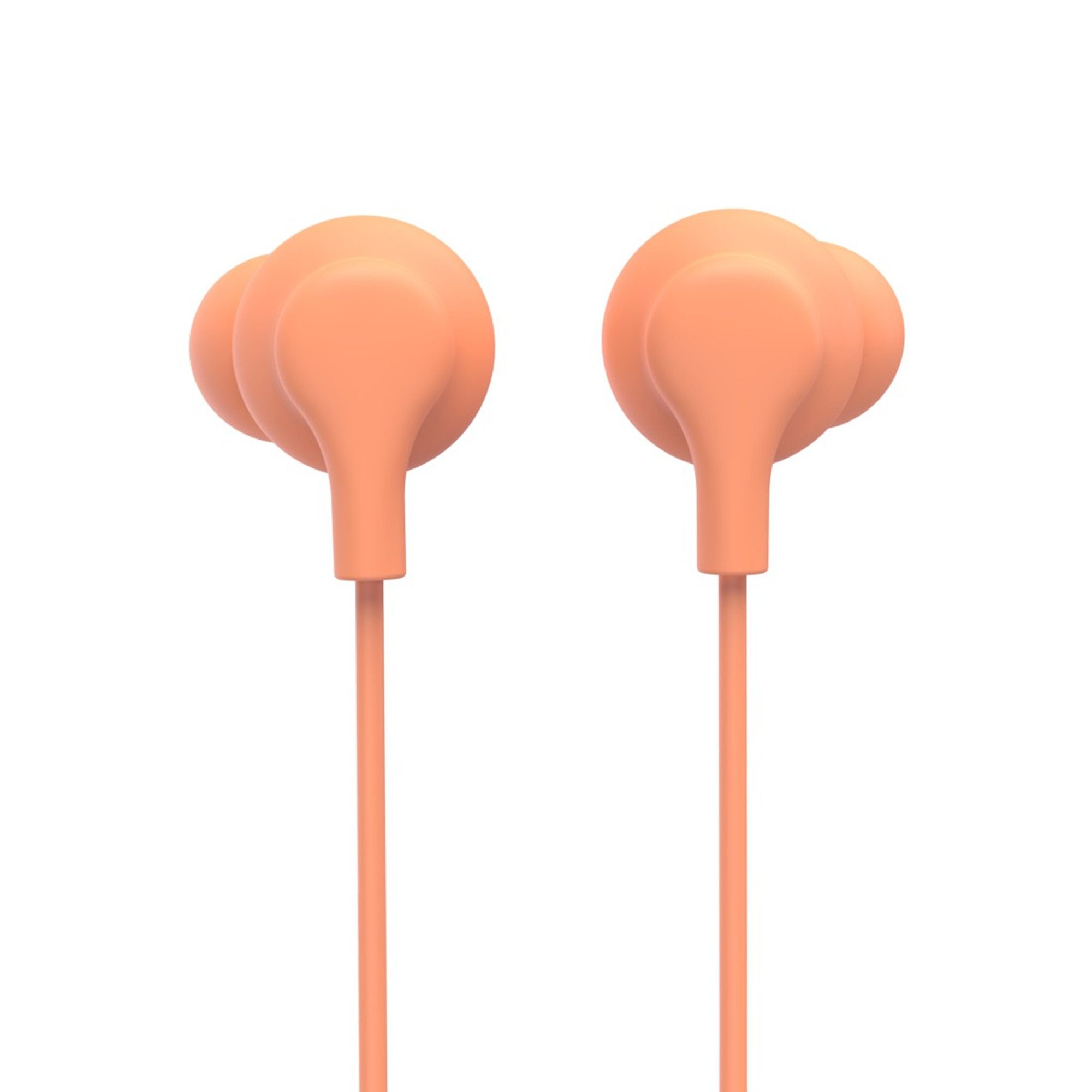 Hama Curly, In-Ear USB-C Mikrofon, Orange Kopfhörer (Produkt fällt nicht unter das FuAG)