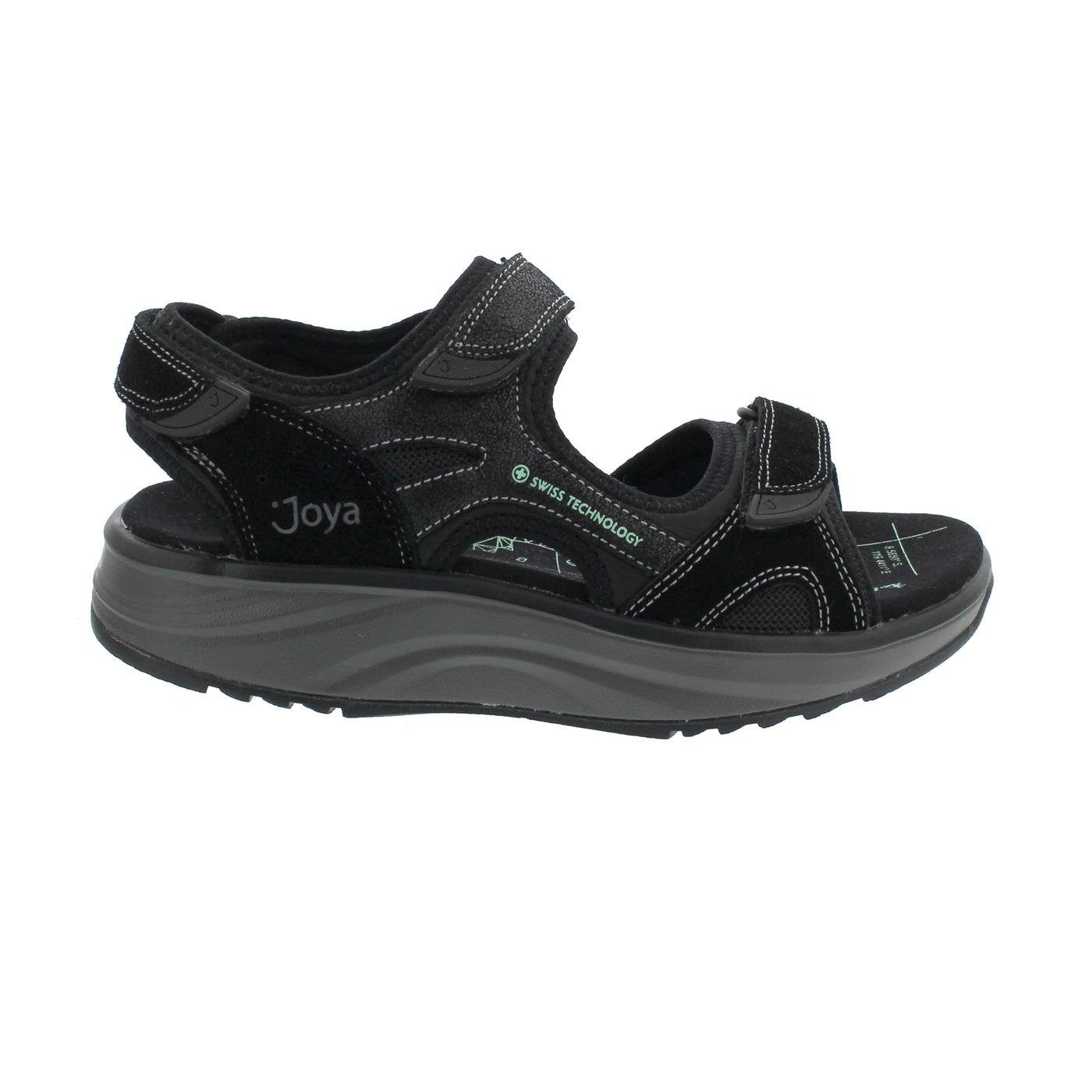 Joya Joya Komodo Black Sandale, Velour günstig online kaufen