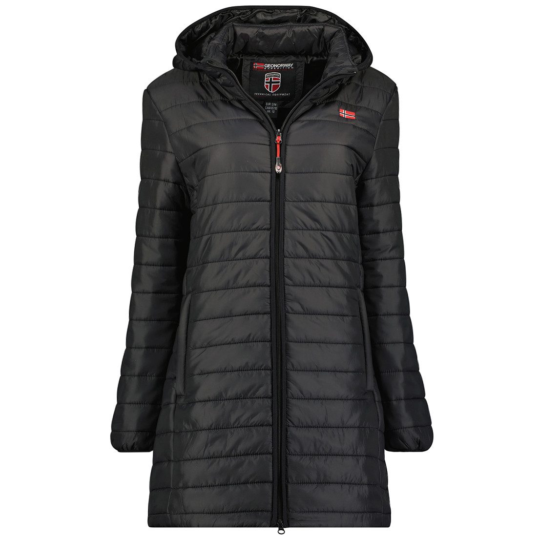 Steppmantel Hochwertige Outdoorjacke ATIKA HOOD LONG