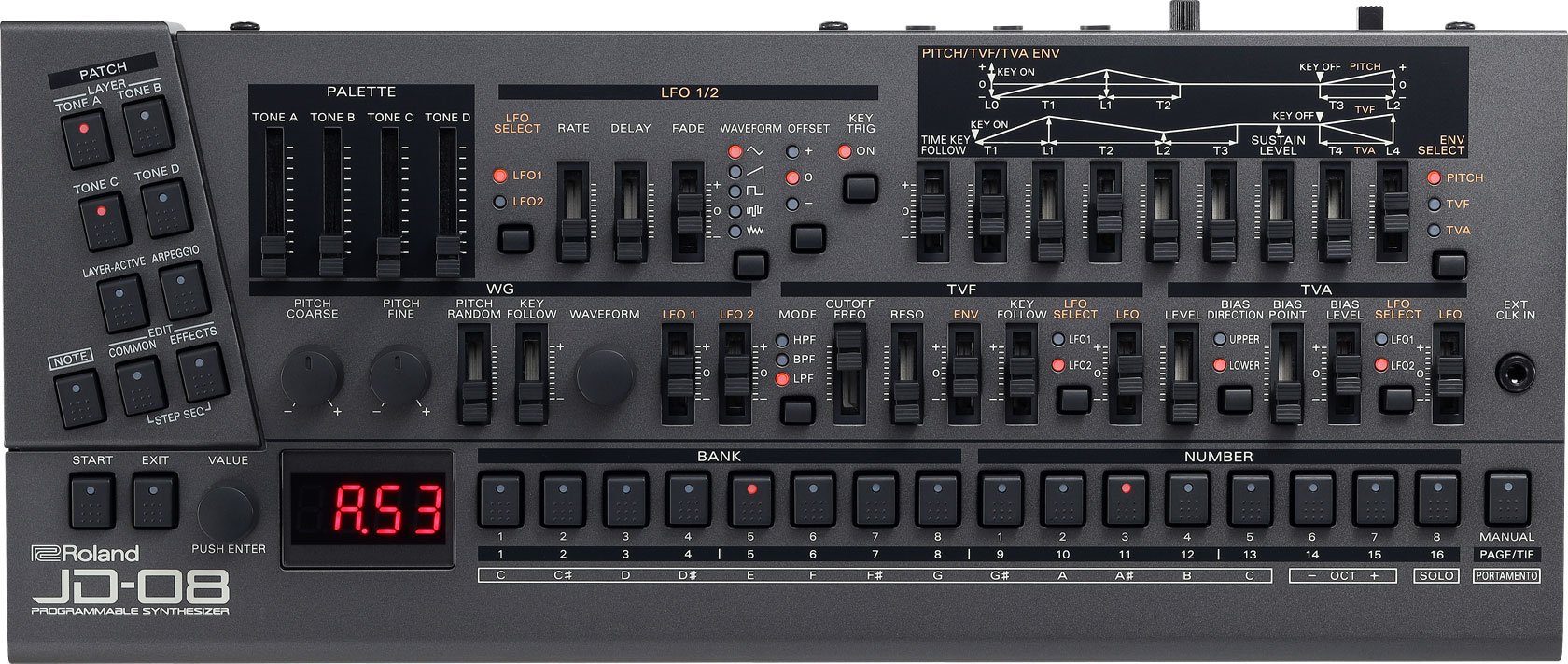 Synthesizer Roland JD-08