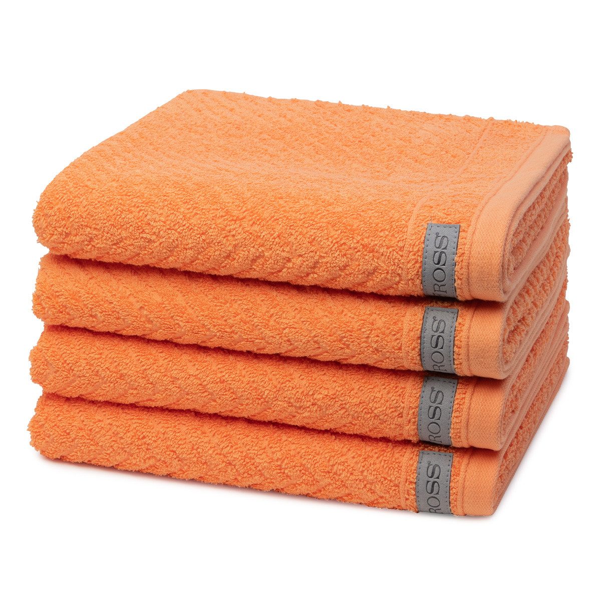 ROSS Handtuch Set Smart, Frottee (Spar-Set, 4-St), 4 X Handtuch im Set - Baumwolle - Saugstark