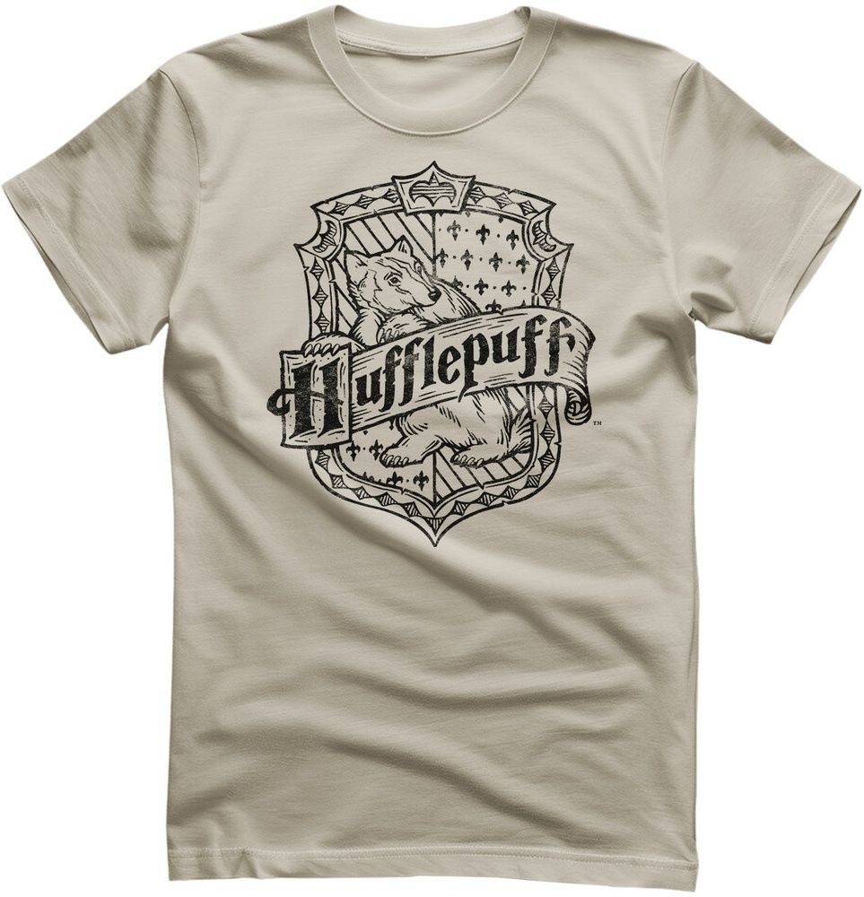 T-Shirt Harry Potter - Hufflepuff Washed Crest T-Shirt