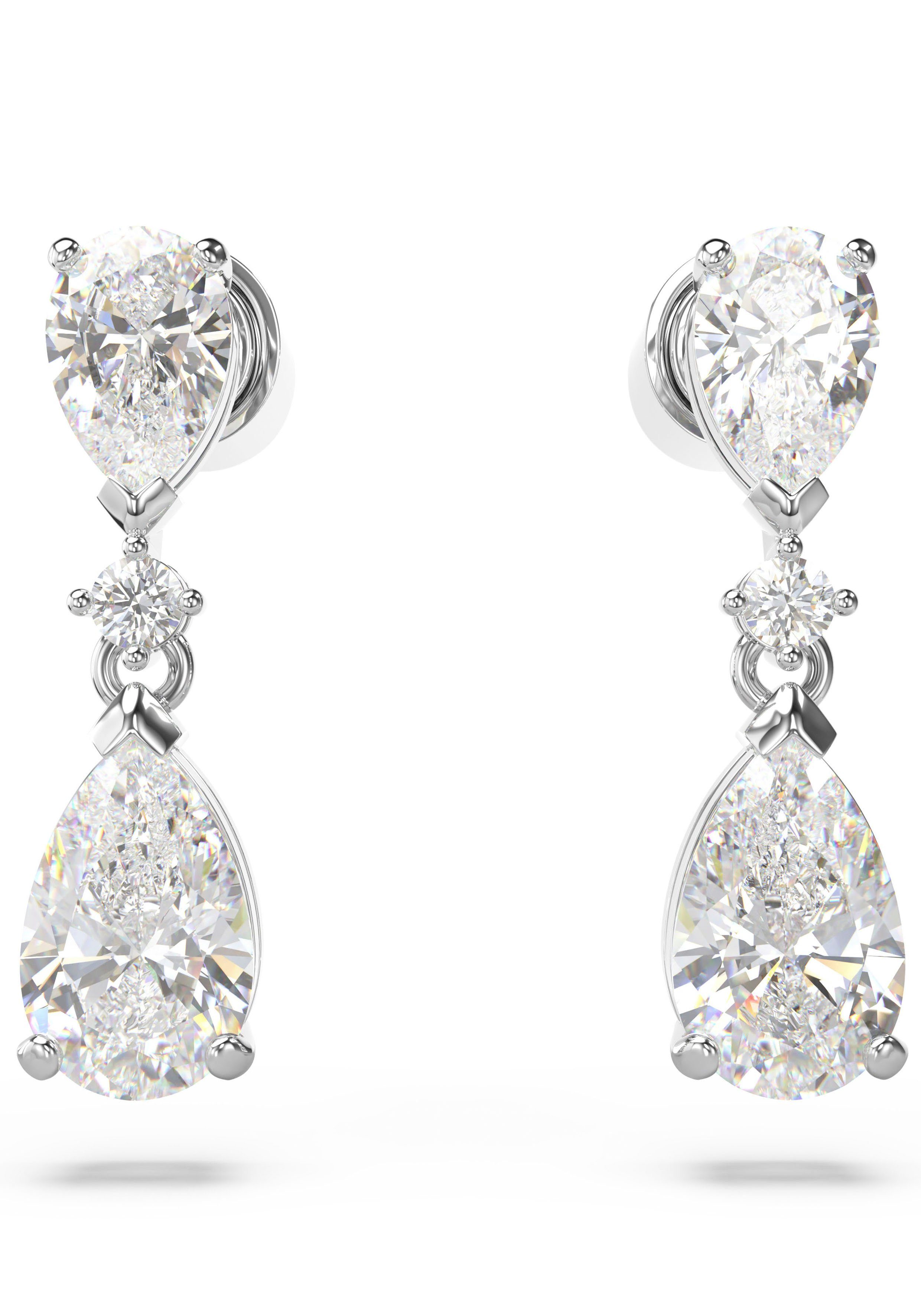 Swarovski Ohrring und Ketten Set Mesmera (Set, 3-tlg), mit funkelnden Swarovski® Zirkonia (synth) – Bild 5 von 5