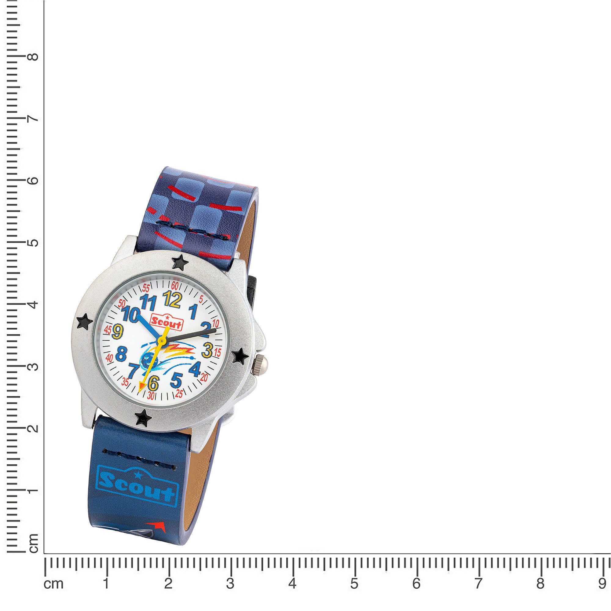 Scout Quarzuhr Weltraum 164000216, Armbanduhr, Kinderuhr, Junge, analog