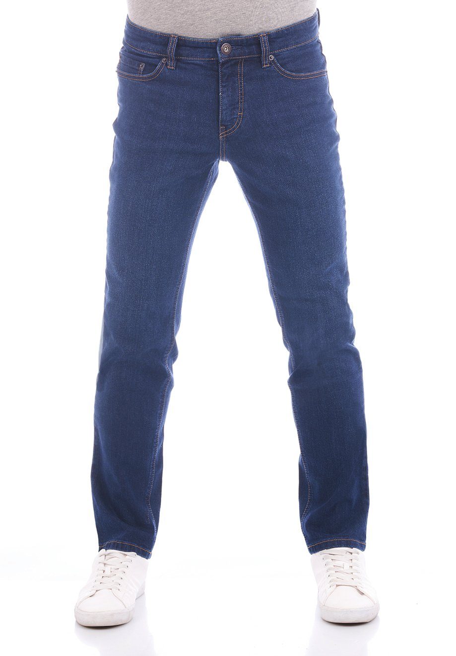 Paddock's Slim-fit-Jeans Herren Jeanshose Ranger Pipe Slim Fit Denim Hose m günstig online kaufen