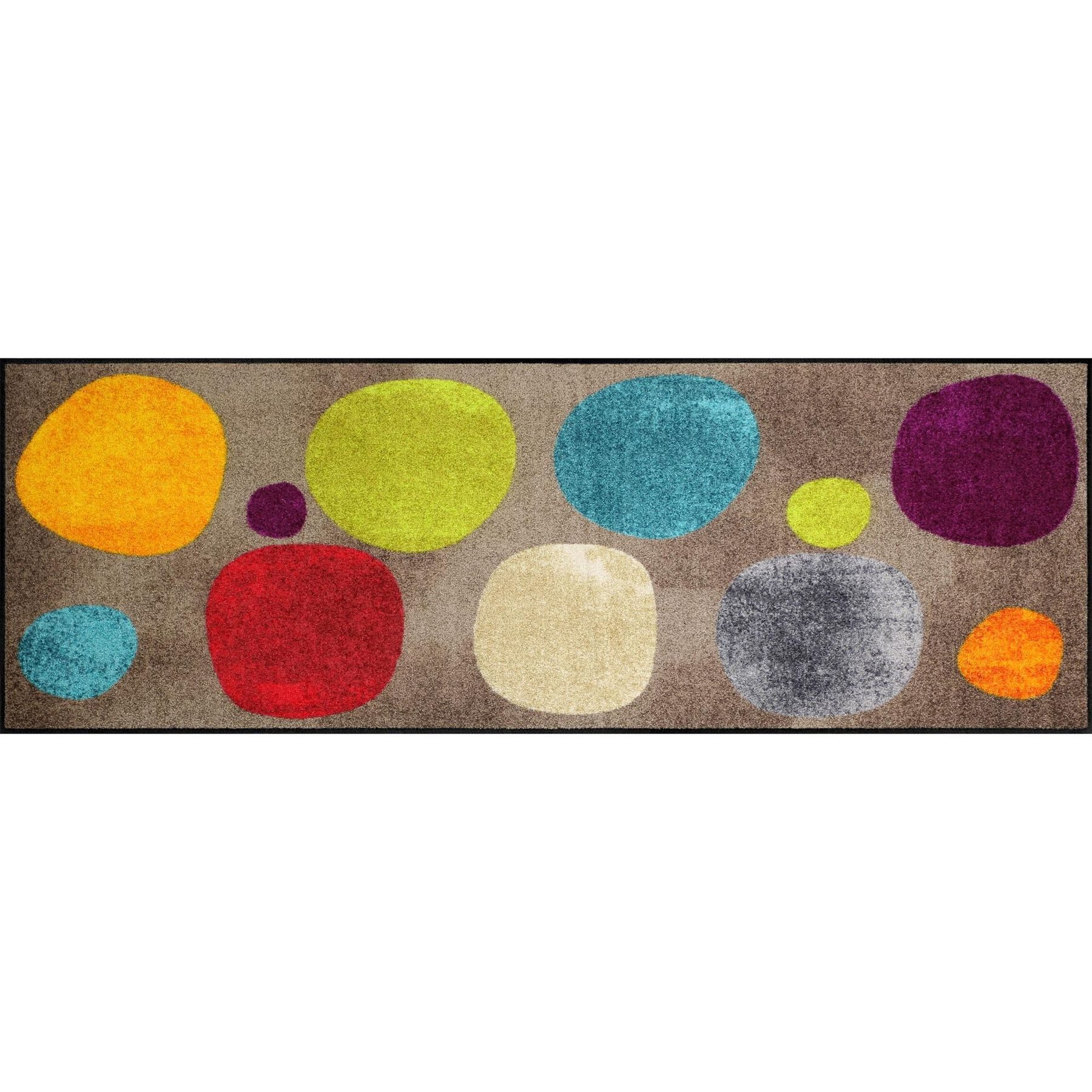 Salonloewe Läufer Teppichläufer 60x180 Broken Dots Colourful, Läufer groß, günstig online kaufen