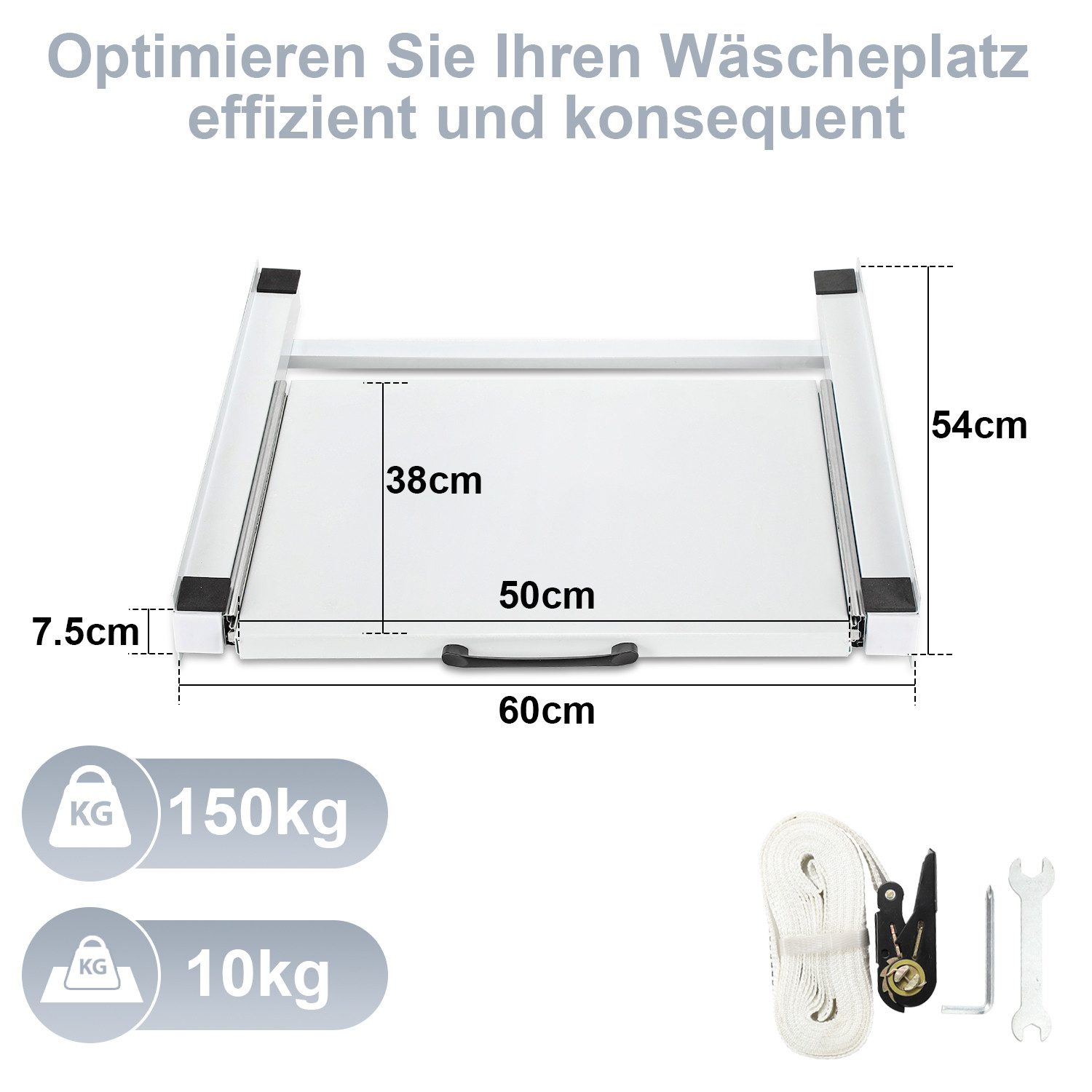 Clanmacy Zwischenbaurahmen Verbindungsrahmen mit Ausziehplatte zubehör günstig online kaufen