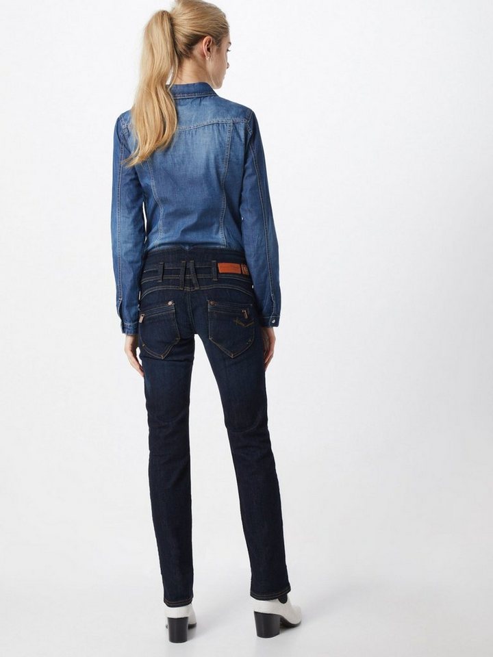 Freeman T. Porter Slim-fit-Jeans Amelie (1-tlg) Plain/ohne Details,  Gürtelschlaufen