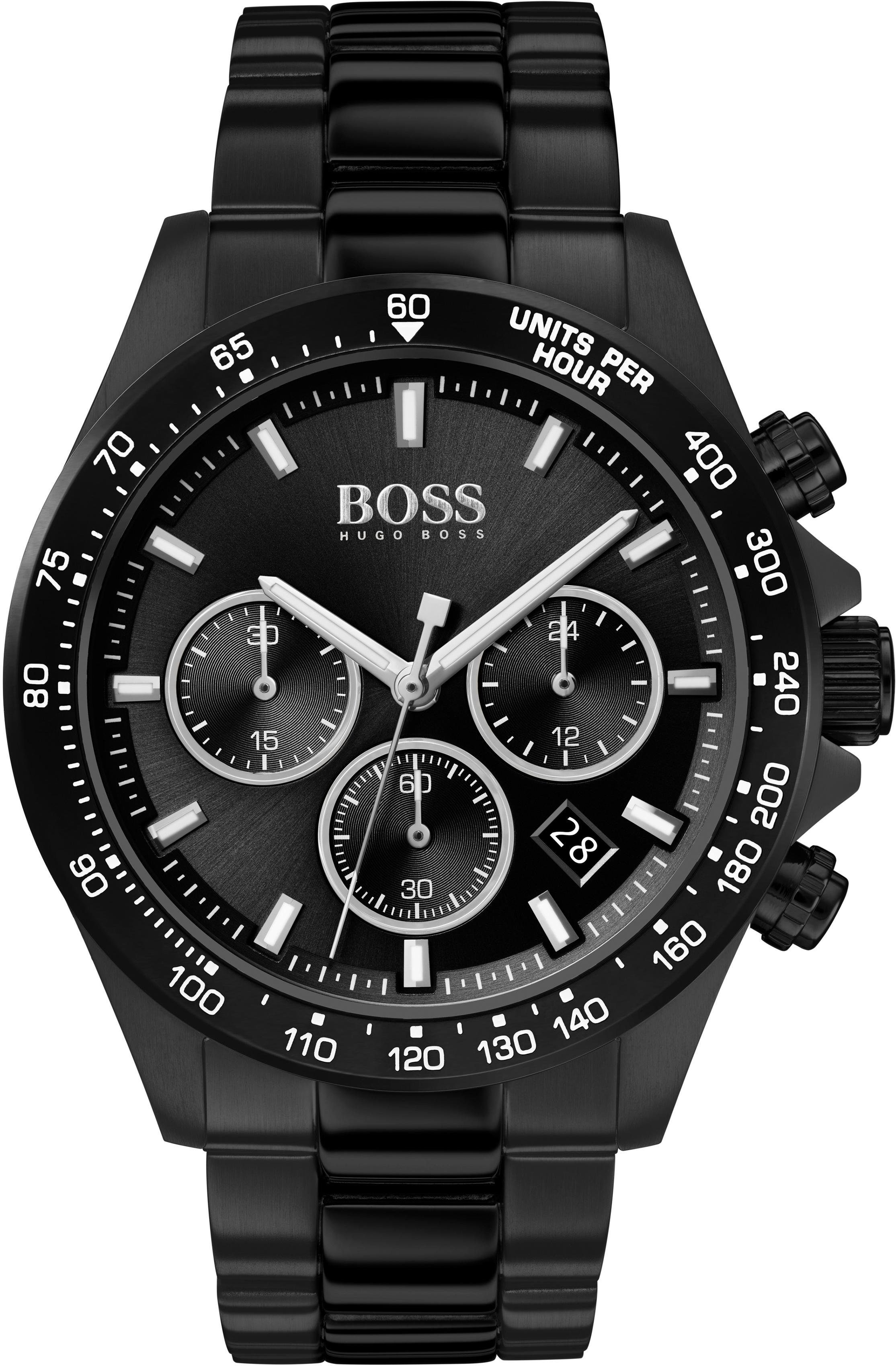 Boss Chronograph »Hero, 1513754«, Schicker Chronograph für Männer von
