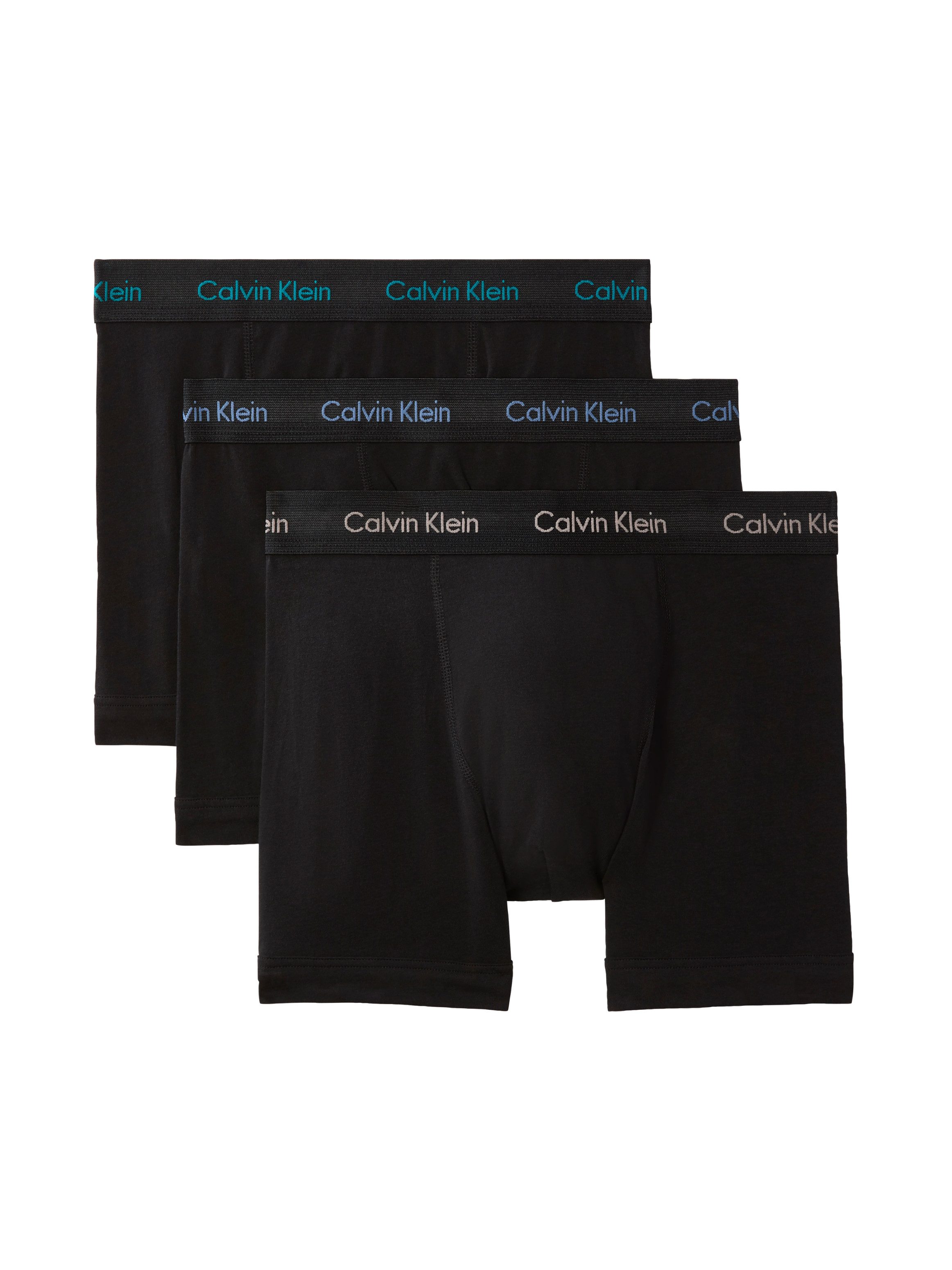 Calvin Klein Underwear Trunk TRUNK 3PK (Packung, 3-St) mit Calvin Klein Logo-Elastikbund (3 Stück)