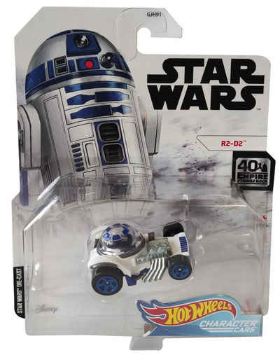 Hot Wheels Spielzeug-Rennwagen »Mattel Hot Wheels GMJ03 Character Cars R2-D2, Star«