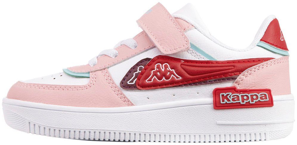 rosa-weiß Kappa Sneaker