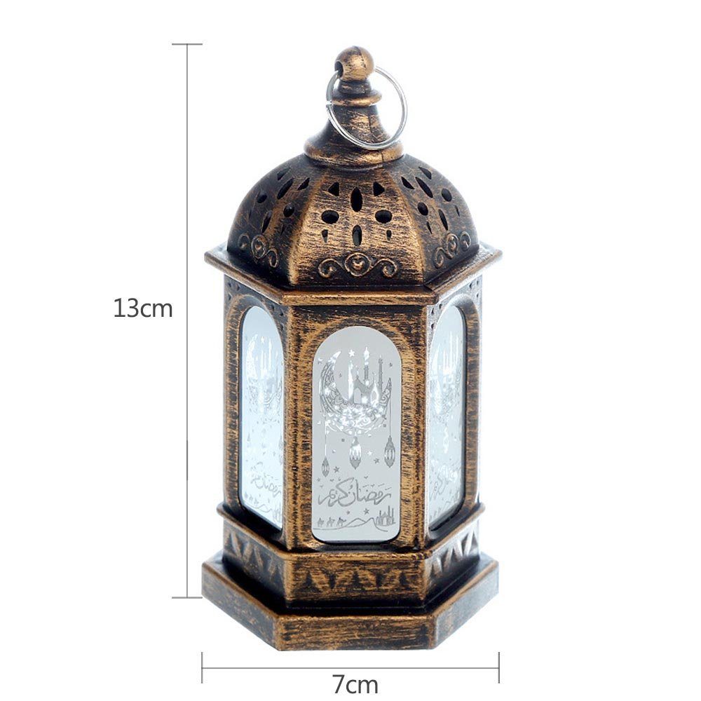 MUPOO Kerzenhalter Nachtlicht,Eid Mubarak Laterne,Batterie,2St. Ramadan günstig online kaufen