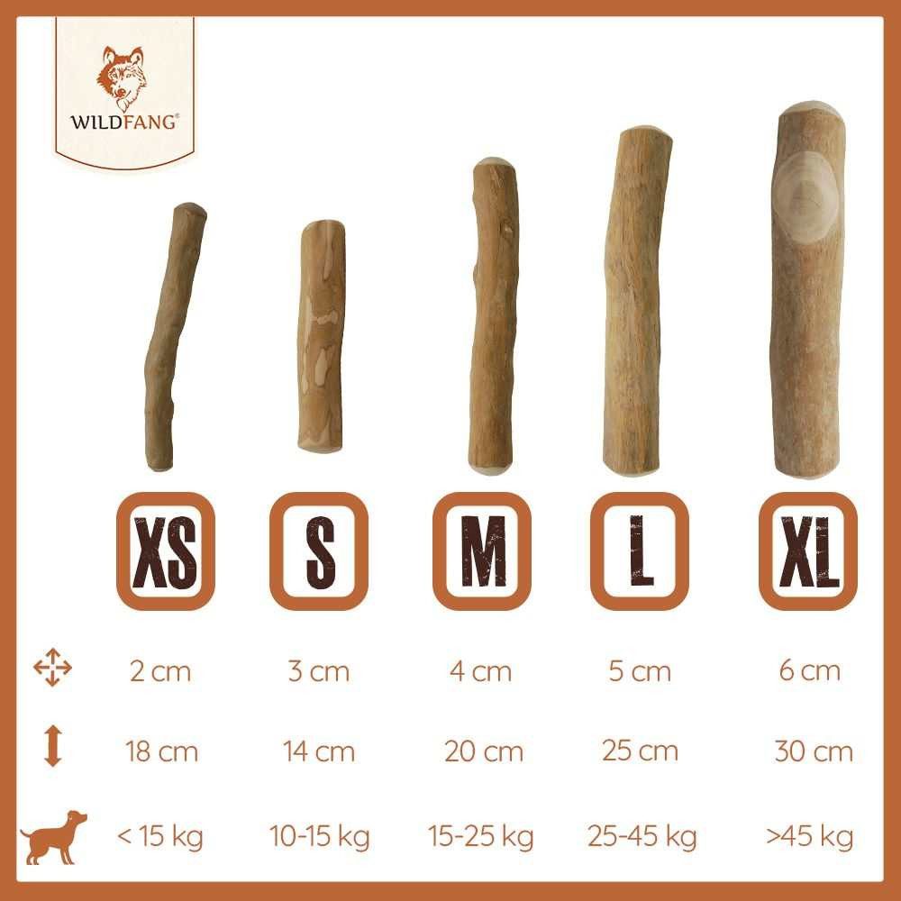Wildfang Kauspielzeug Kaffeeholz Kaustab