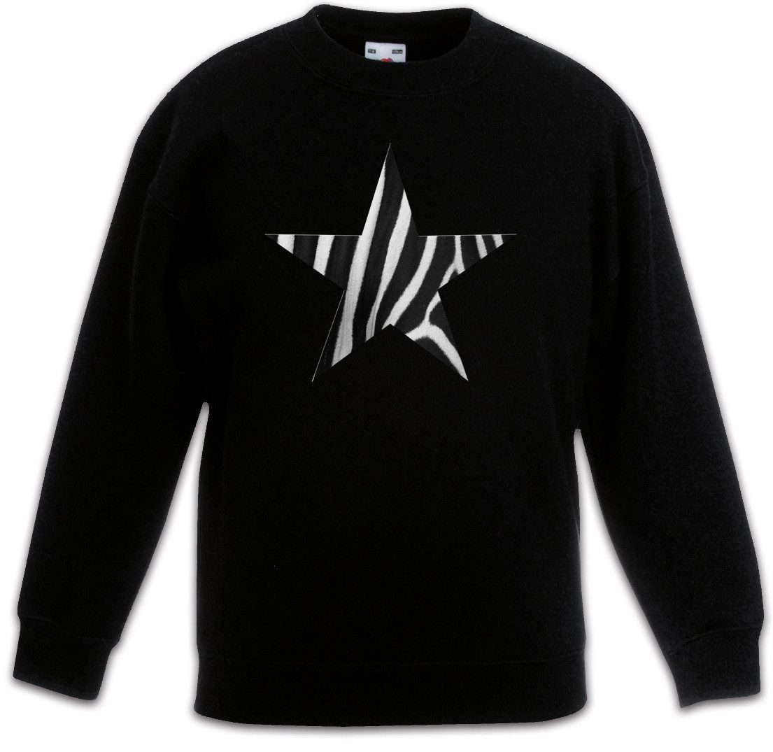 Sweatshirt Rockabella Star VI Kinderpullover Tattoo Nautical Rockabilly Zebra