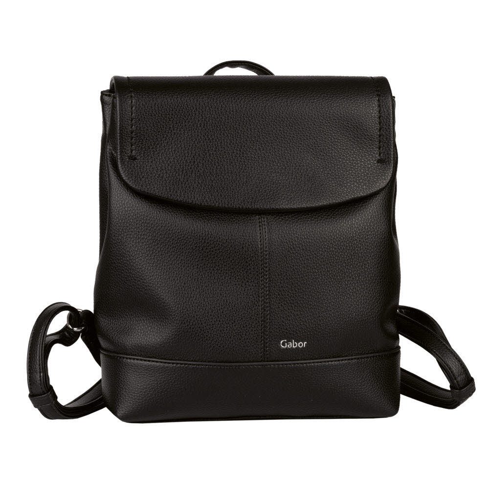 Handtasche Gabor Rucksack LENEA schwarz