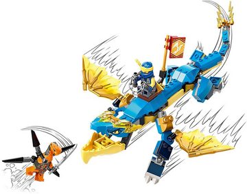 LEGO® Konstruktionsspielsteine Jays Donnerdrache EVO (71760), LEGO® NINJAGO®, (140 St)