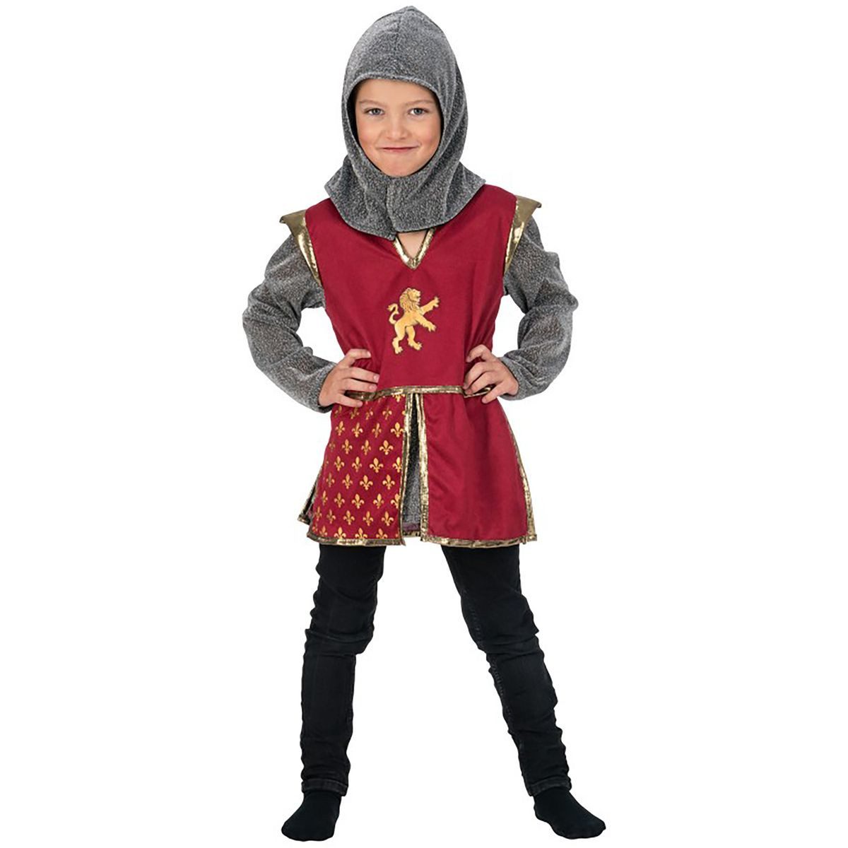 CHAKS Kostüm Ritter Prinz für Kinder Mittelalter Verkleidung