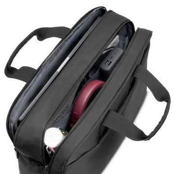 Hama Laptoptasche Laptop-Tasche "Traveller", von 40 - 41 cm (15,6" - 16,2), Schwarz, 40 bis 41 cm, für Apple MacBook Pro, universell, Fächer, Farbe schwarz