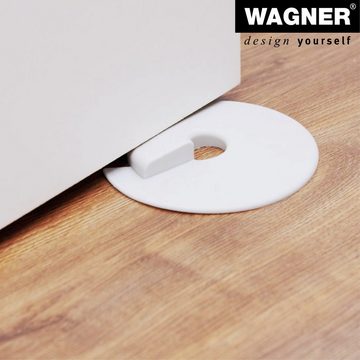 WAGNER design yourself Türstopper Türstopper - Ø 110 x 13 mm, verschiedene Farben, Stopper aus hochwertigem Kunststoff, zum Unterschieben und Einklemmen