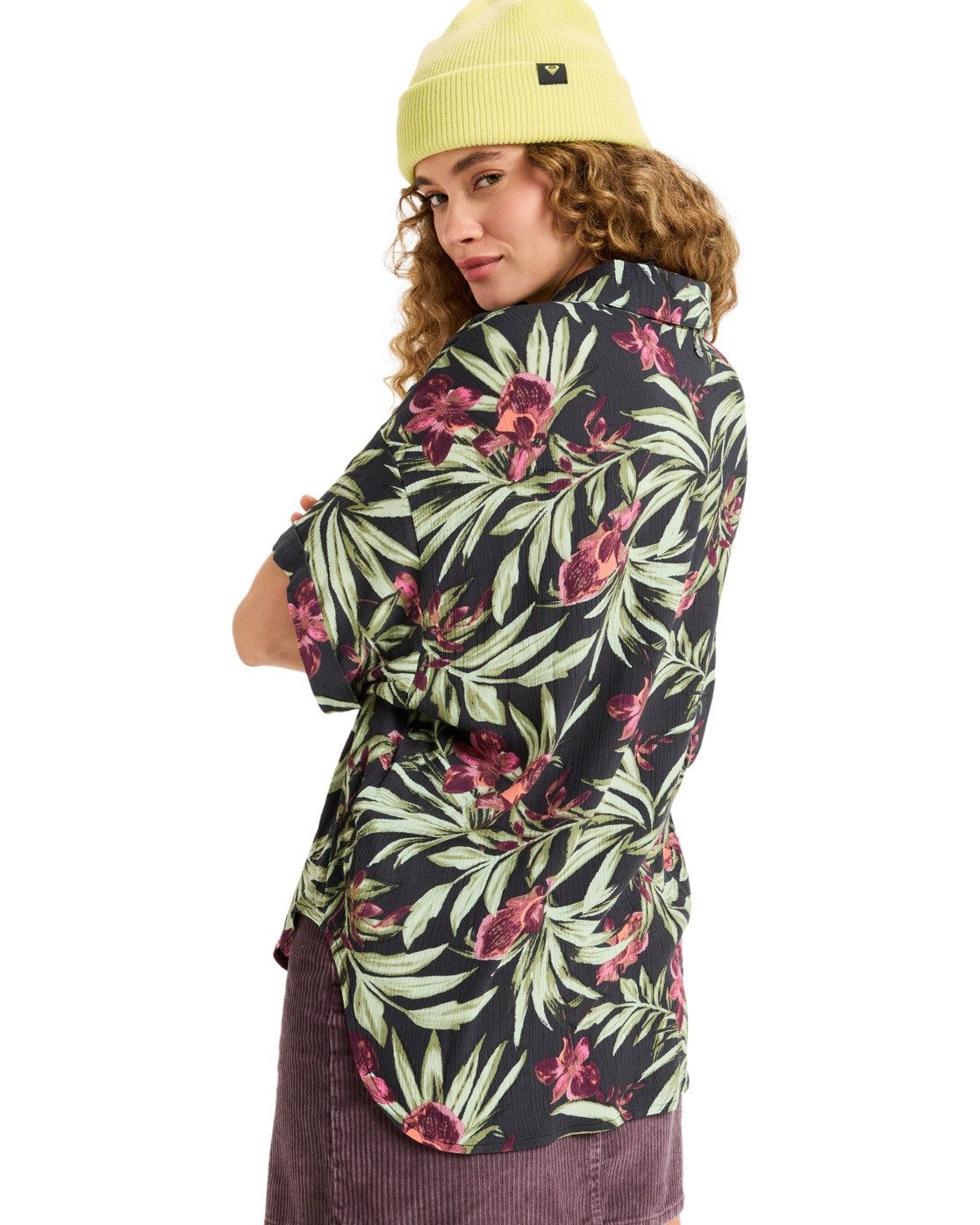 Roxy Kurzarmhemd Beachy Nostalgia Crinkle günstig online kaufen
