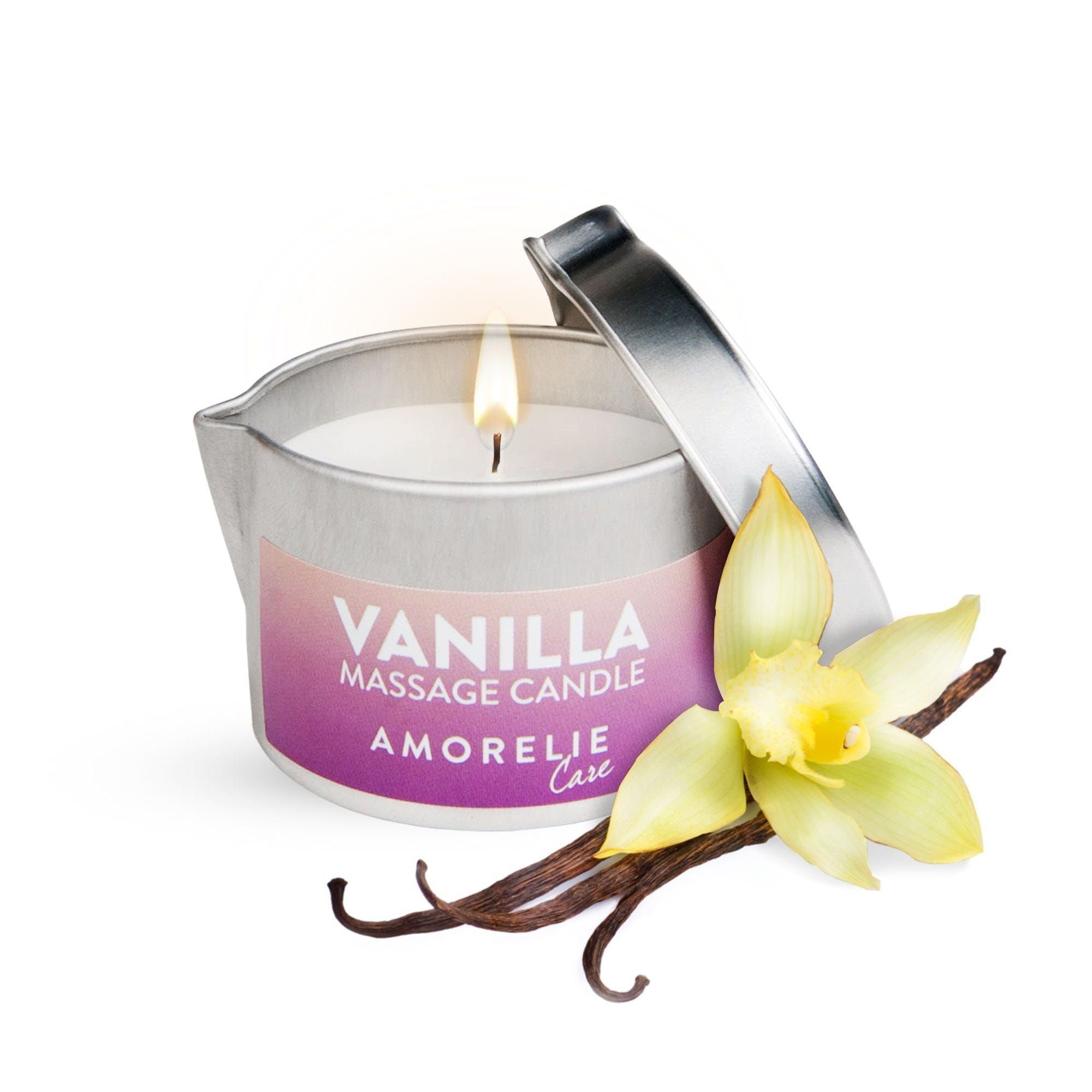 Vanille Vanilla, Care 1-tlg., Massagekerze AMORELIE Massagekerze -
