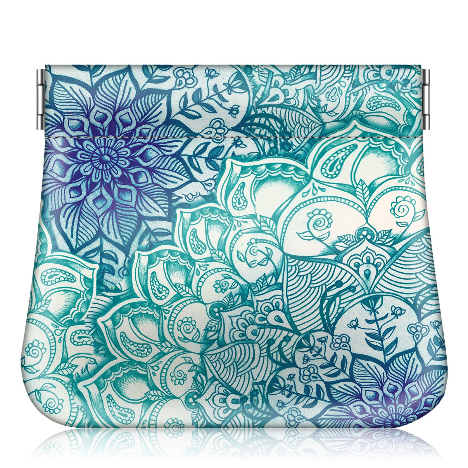 Fintie Geldbörse Portemonnaie Damen Klein, Premium Kunstleder Geldbörse Geldbeutel, Portemonnaie Klein Coin Purse Münzgeldbörse Münzbeutel Schlüsseletui