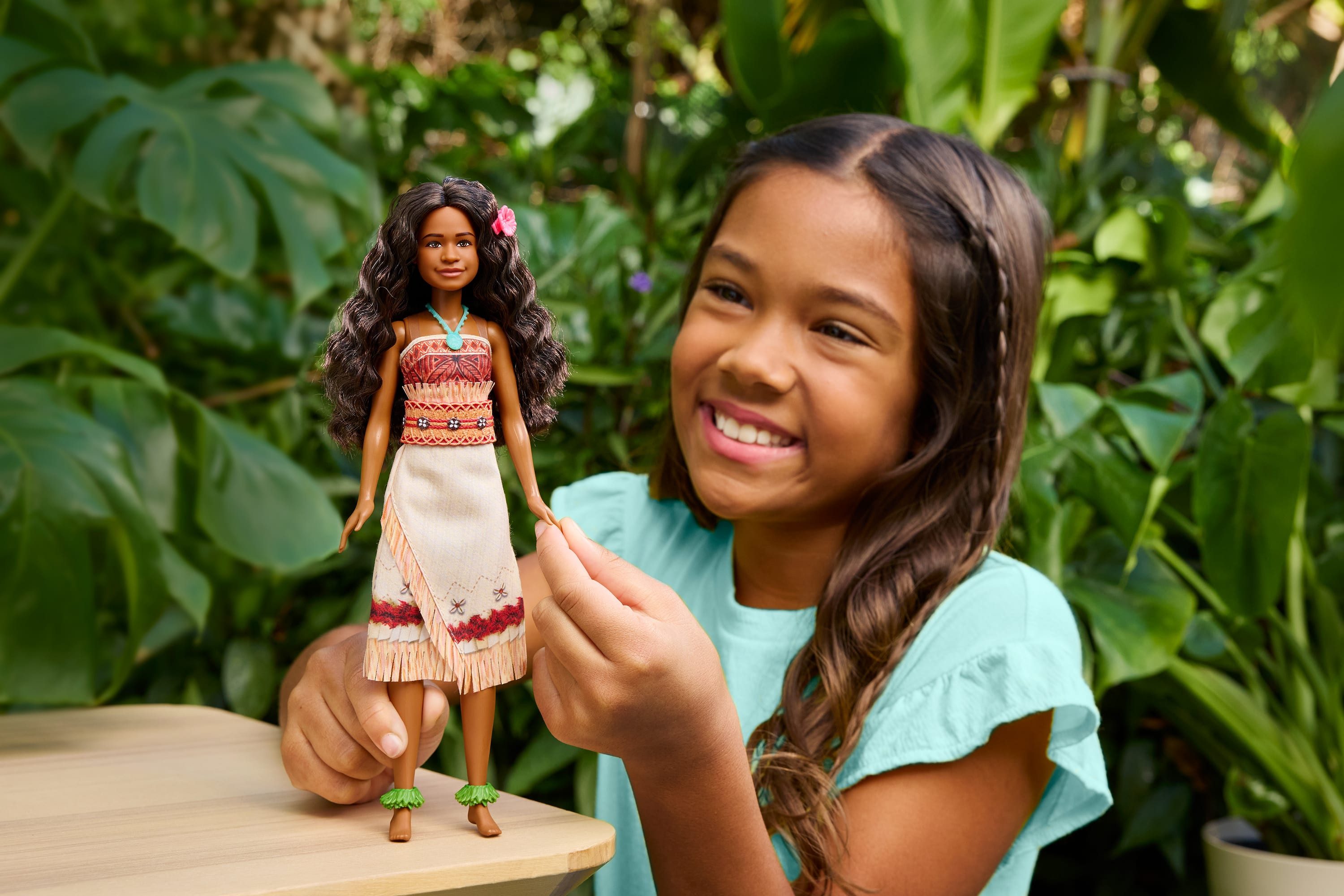 Mattel® Anziehpuppe Disney Vaiana, Puppe mit abnehmbarer Kleidung