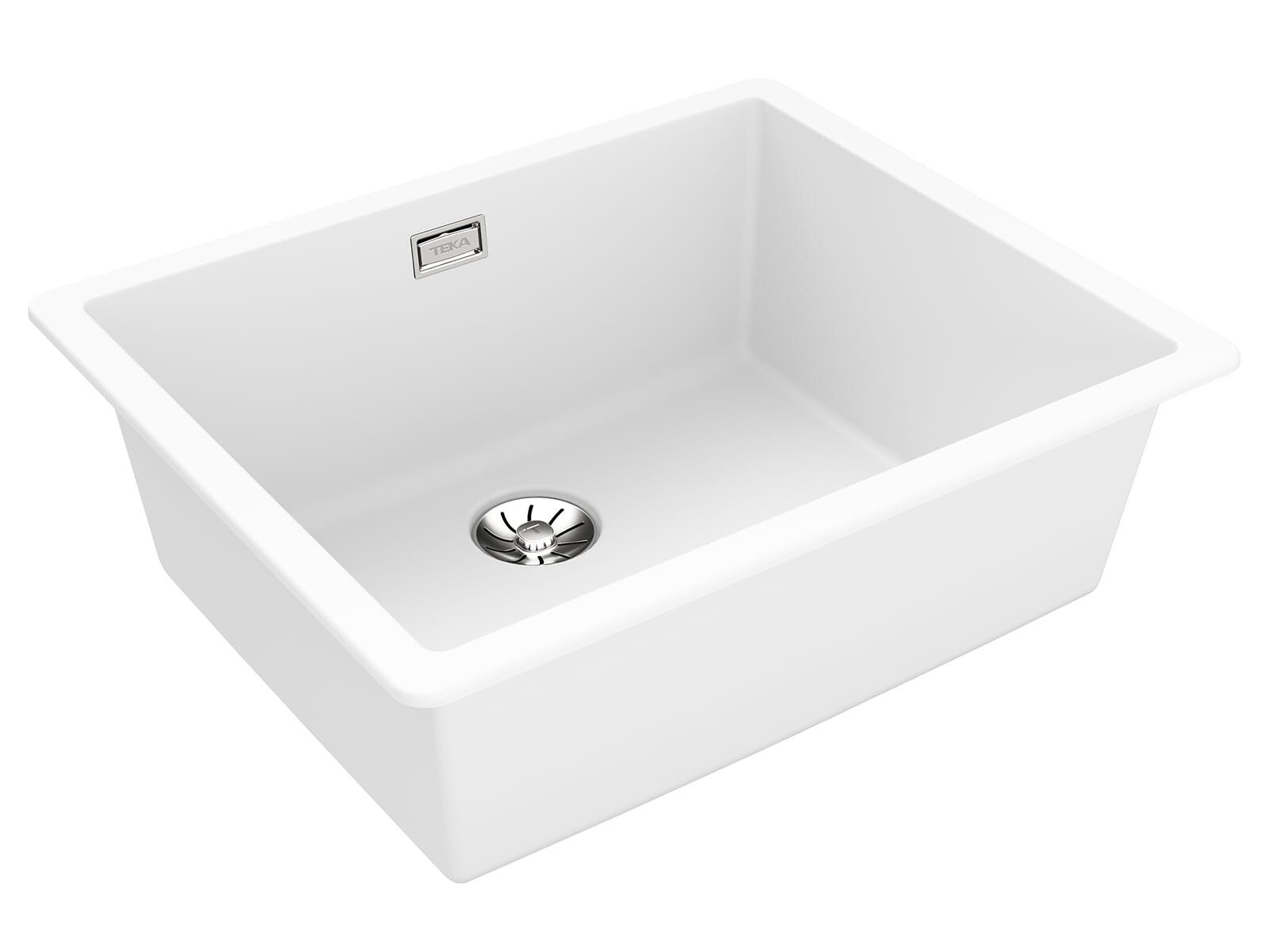 Teka Granitspüle, rechteckig, 56/46 cm, (1 St)