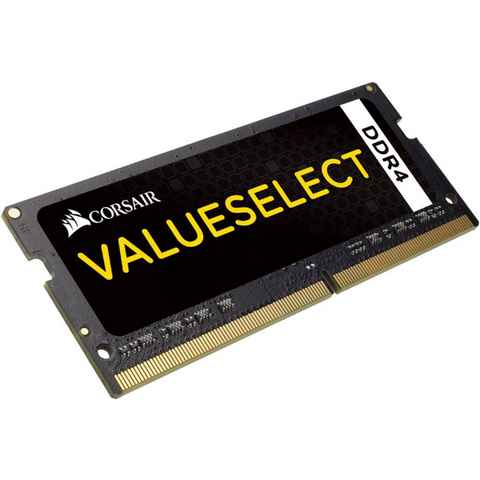 Corsair ValueSelect 8 GB (1 x 8 GB) DDR4 SODIMM 2133 MHz C15 Laptop-Arbeitsspeicher