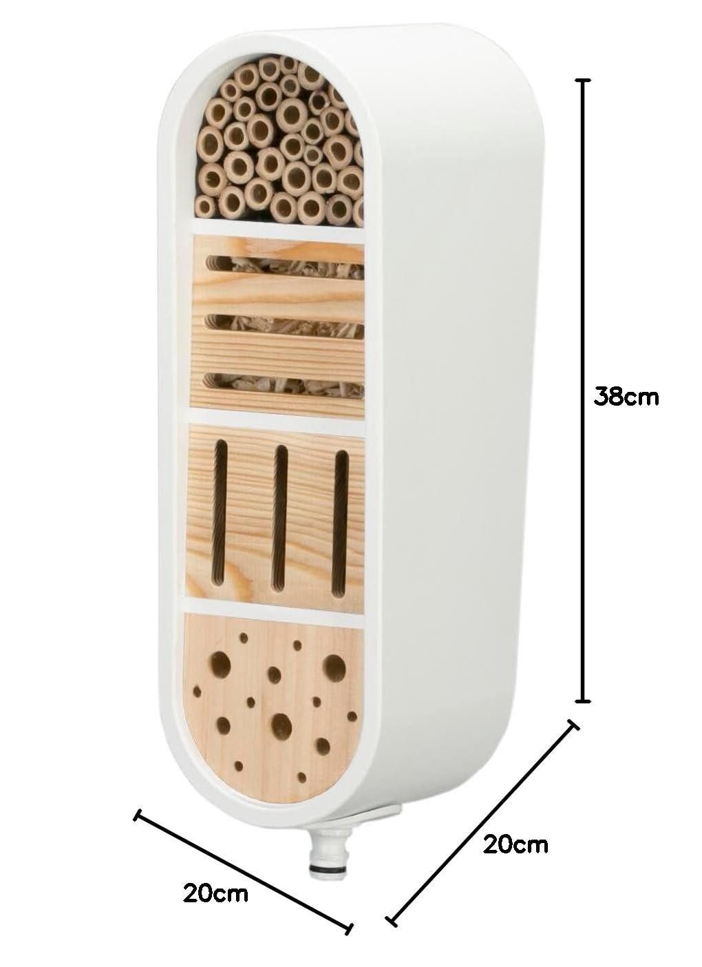 GARDENA Gartenfigur Insektenhotel Nistkasten Gardena ClickUp! Bienenhotel Überwinterungs