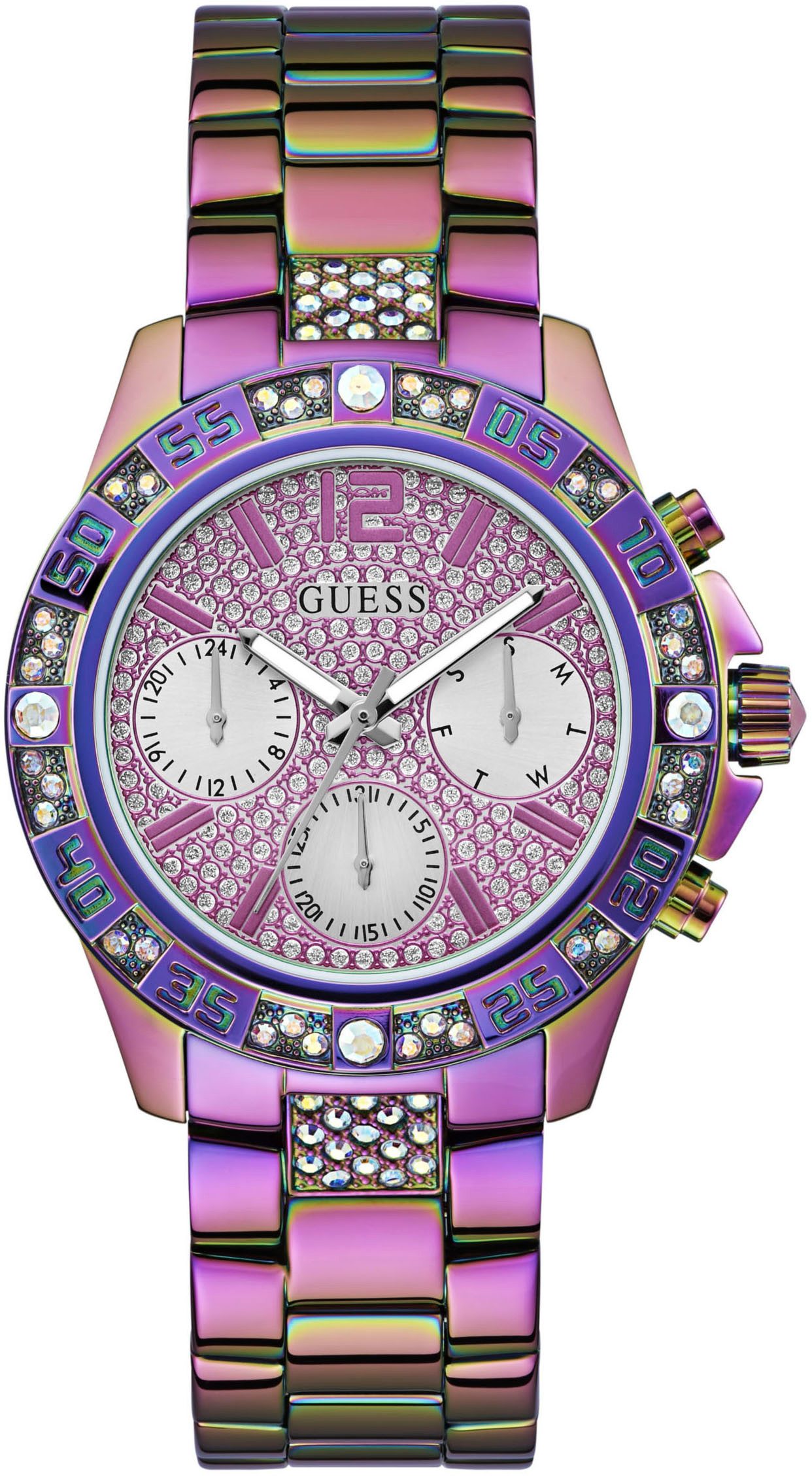 Guess Multifunktionsuhr MAJESTY GW0771L4, Quarzuhr, Armbanduhr, günstig online kaufen