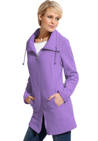 CLASSIC BASICS Длинная кофта из флиса с Antipilling-A...