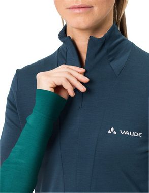 VAUDE Rundhalspullover Women's Monviso Wool Halfzip Shirt (1-tlg)