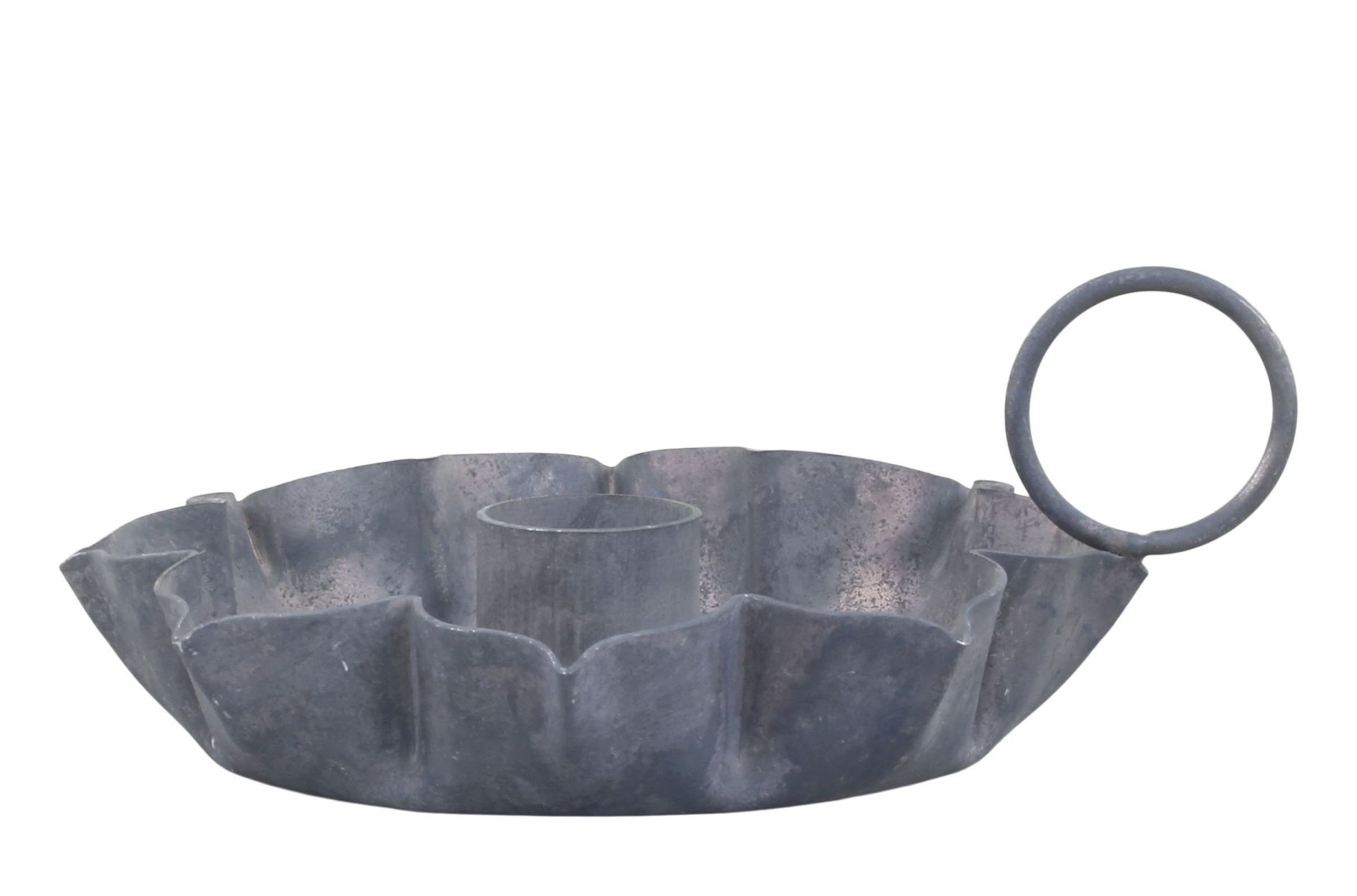 Chic Antique Kerzenhalter Kerzenhalter Kerzenleuchter Kammerleuchter Metall Grau Chic Antique. € 11,95, (€ 11,95 pro 1 Stk).