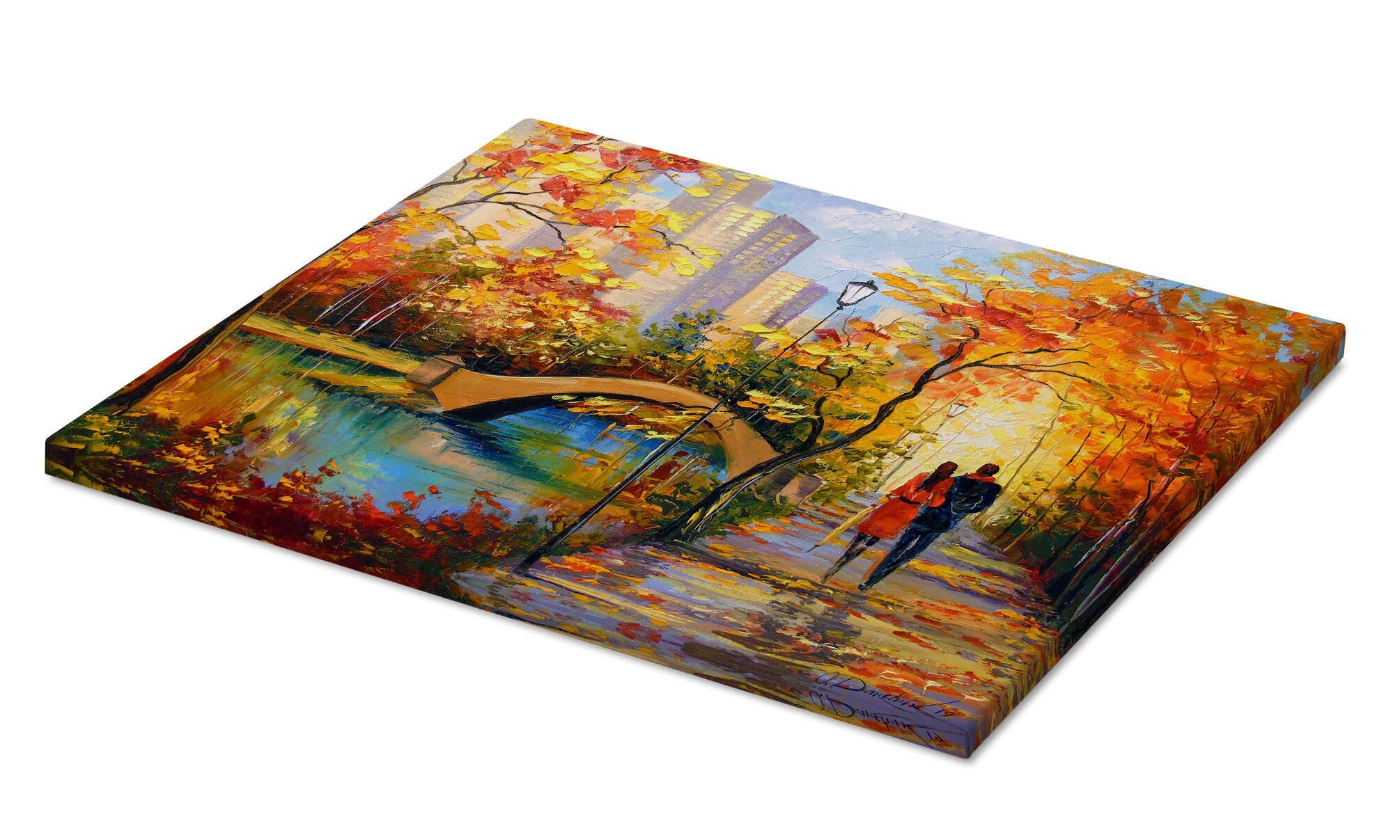 Posterlounge Poster Olha Darchuk, Herbst-Spaziergang in günstig online kaufen
