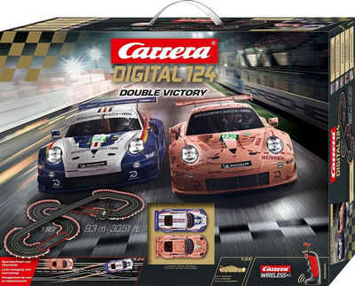 Carrera® Autorennbahn »Carrera® Digital 124 - Double Victory« (Streckenlänge 9,3 Meter), (Set)