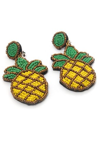 COLLEZIONE ALESSANDRO Пары клипсы »Ananas O2606A - F84...