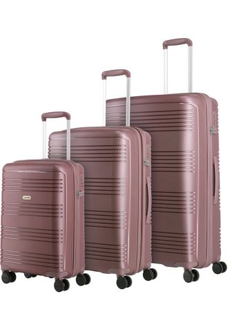 TRAVELITE Trolleyset "Zenit flieder" 4...