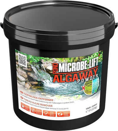 ARKA Biotechnologie GmbH Aquariumfilter Microbe-Lift Algaway Pond Powder Fadenalgen-Entferner 5kg