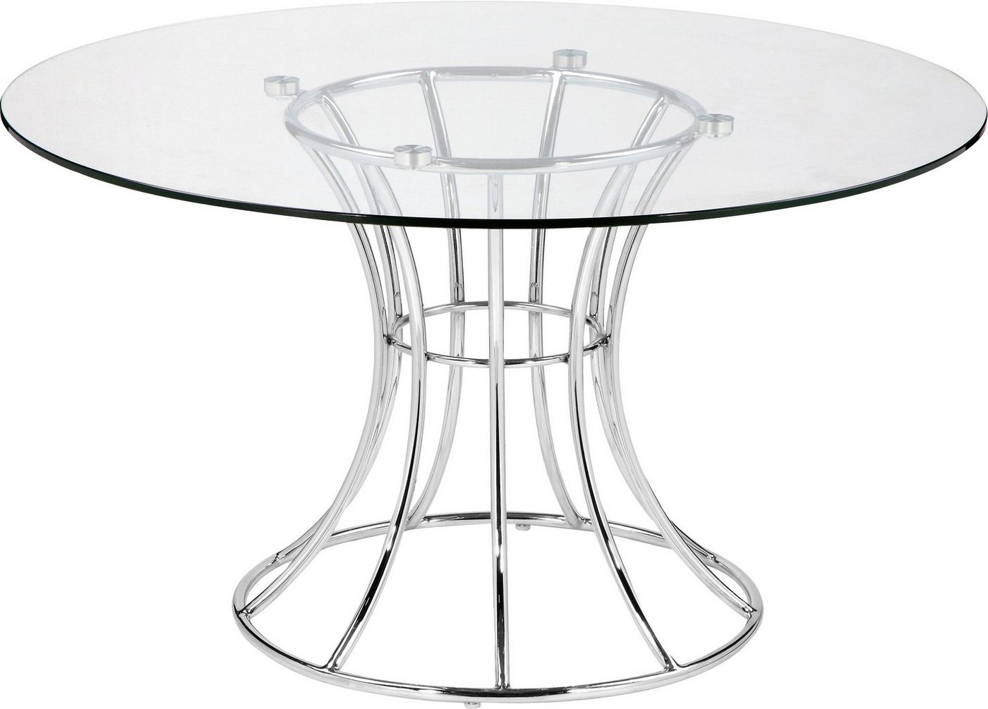 Leonique Couchtisch »Danice«, mit runder Tischplatte in modernem Design-HomeTrends