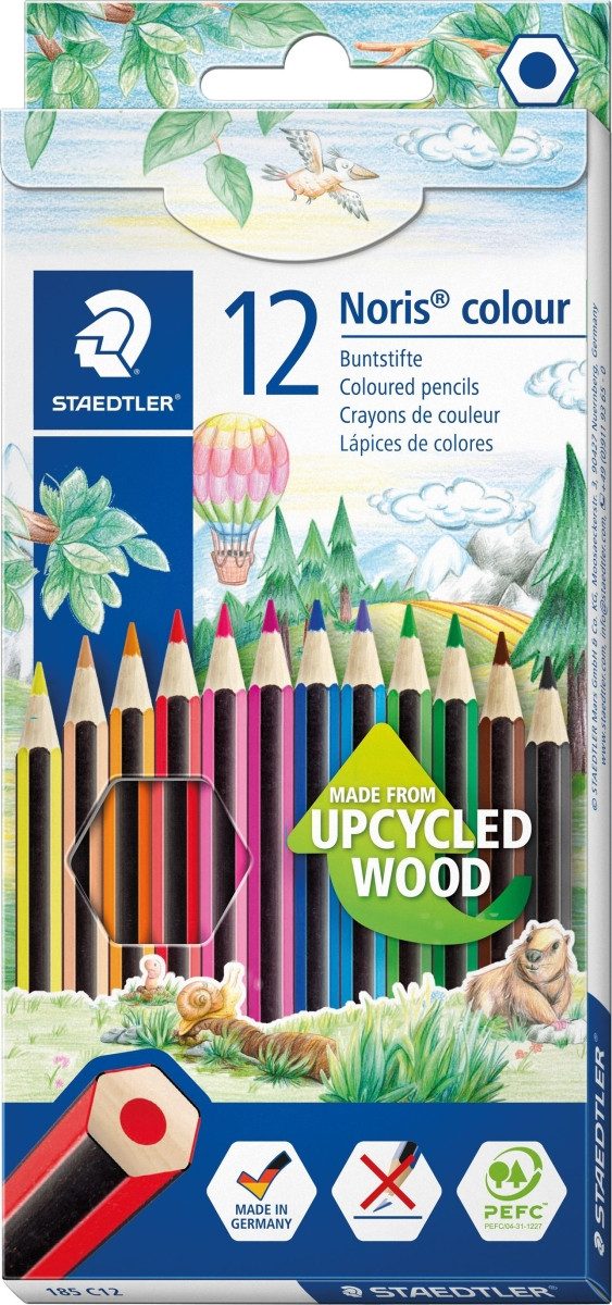 Buntstift Farbstift Noris colour Kartonetui VE=12 Farben