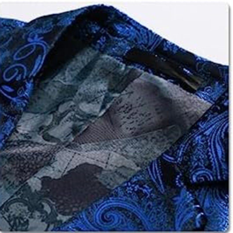 Allthemen Sakko Herren 2 Knöpfe Pailletten Blazer für Party