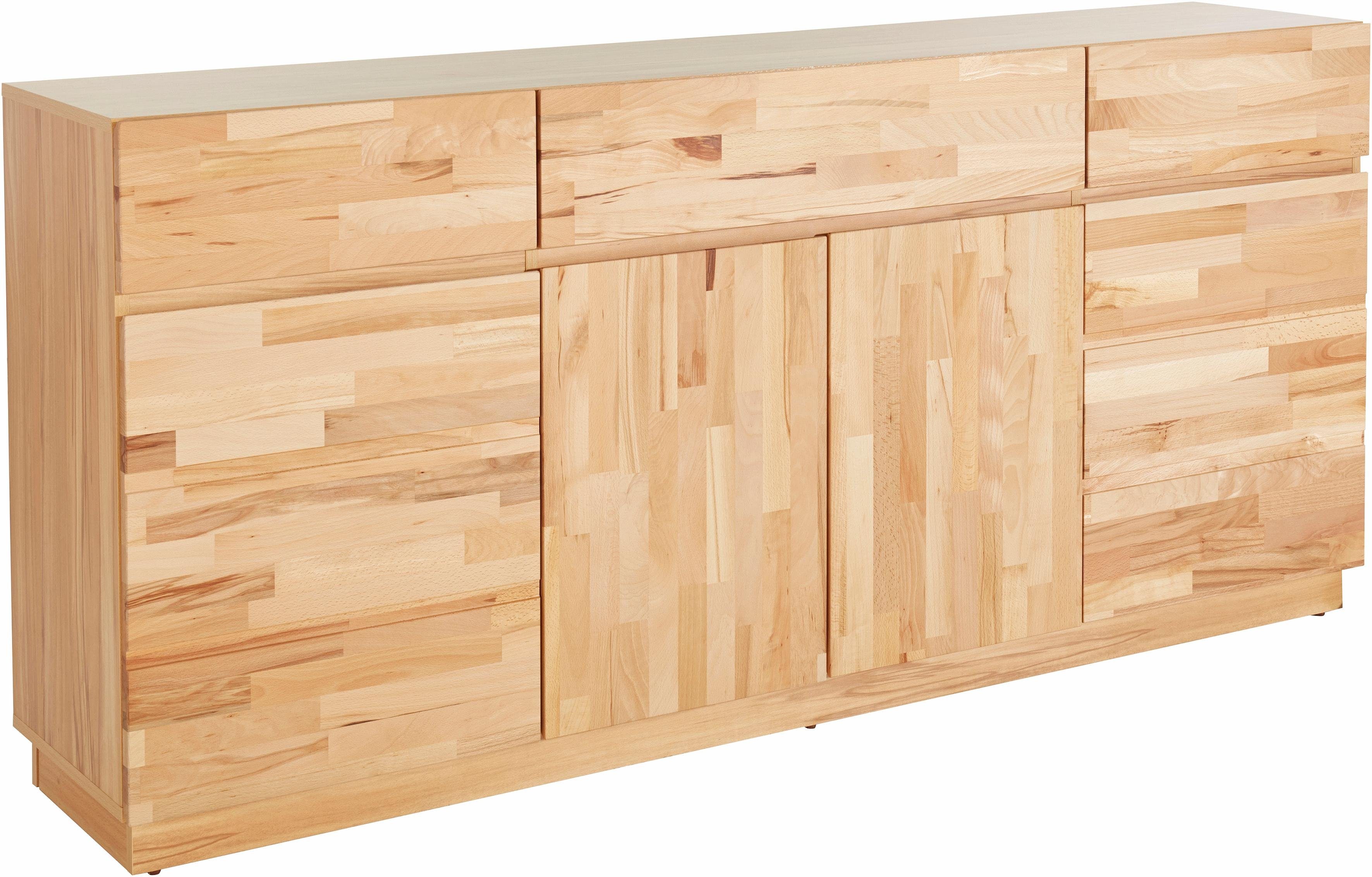 Home affaire Sideboard, Breite 180 cm, teilmassiv, FSC®-zertifiziert