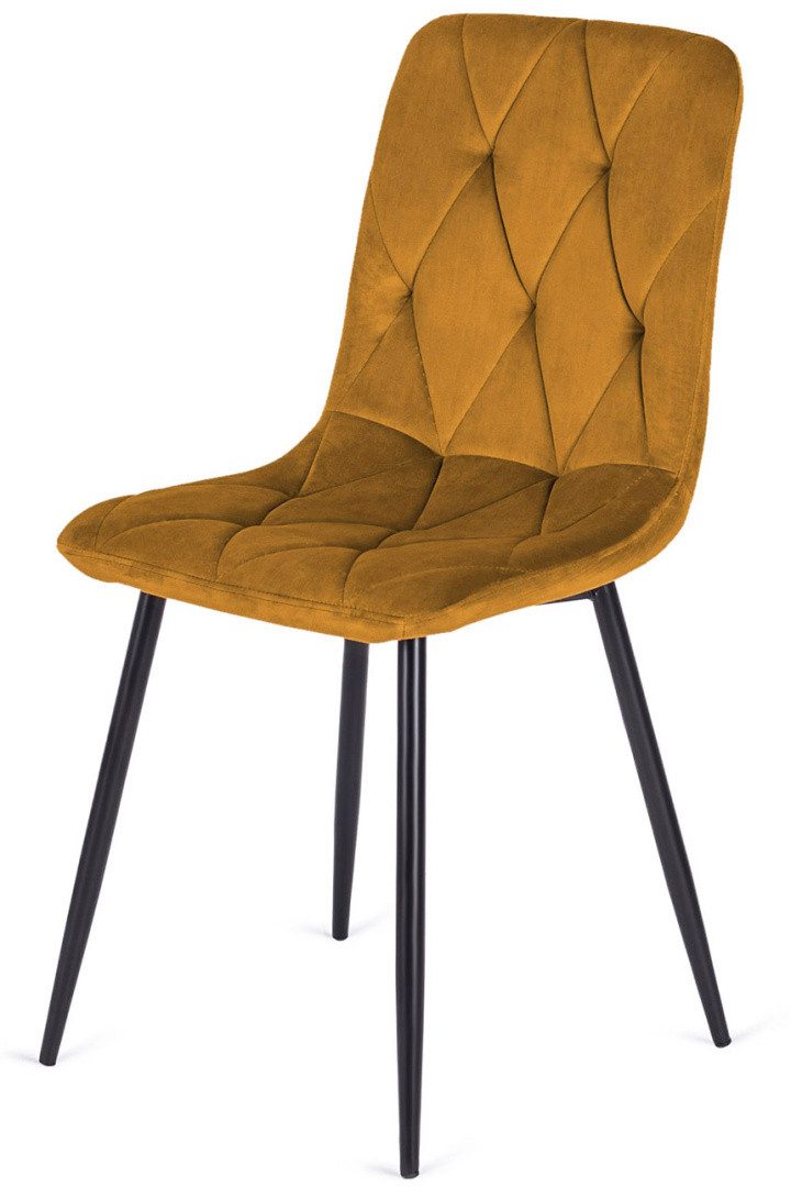 GTM Design 4-Fußstuhl Modern Polster Küchenstühle günstig online kaufen