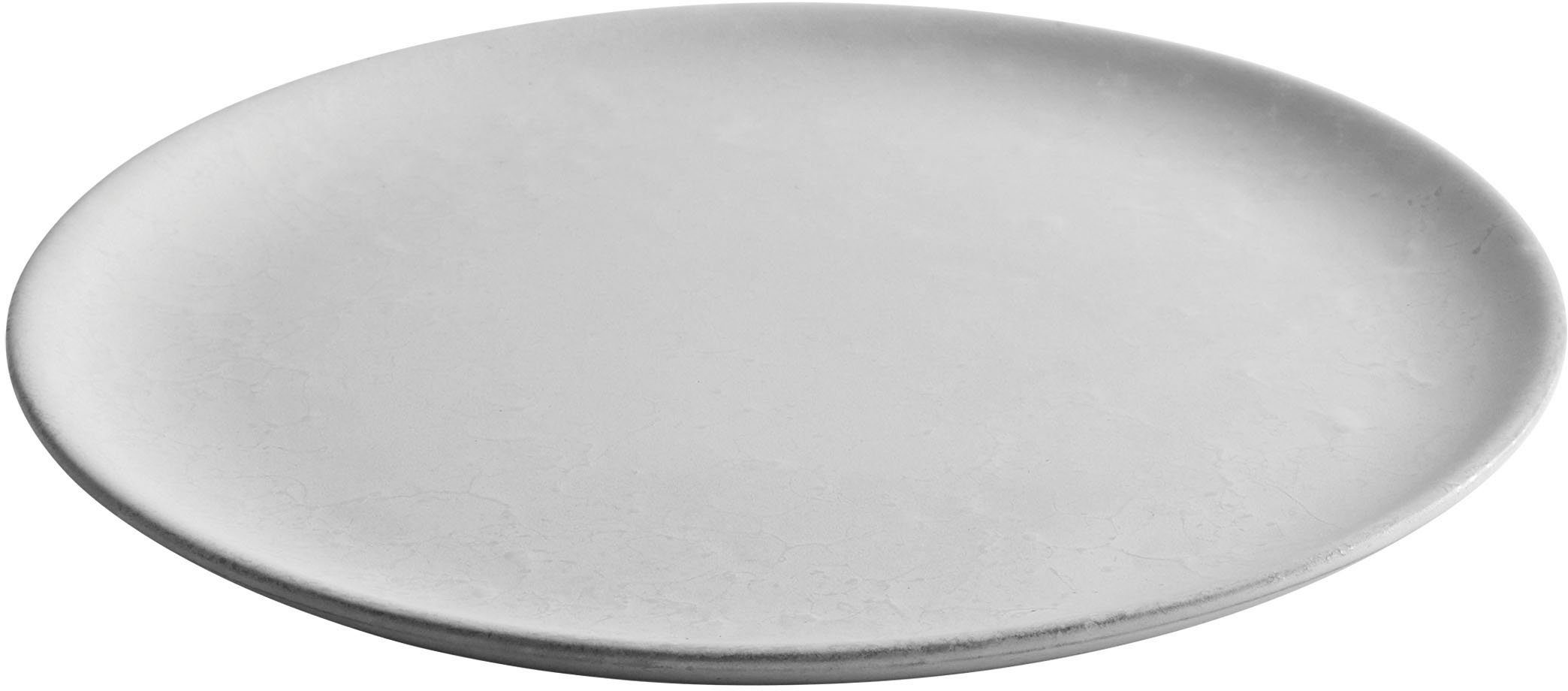 aida RAW Frühstücksteller Arctic White, (6 St), Steinzeug, Ø 23 cm