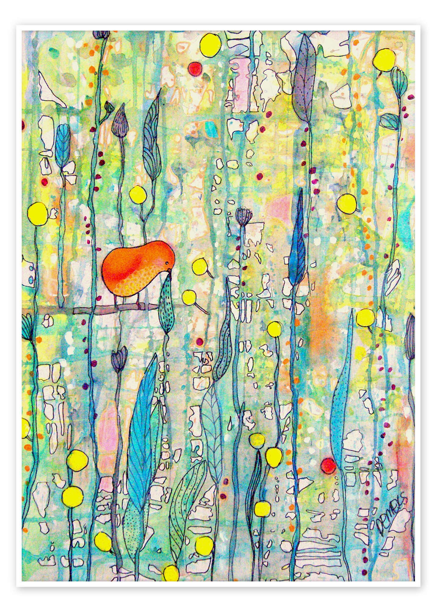 Posterlounge Wandbild Wachsen, Sylvie Demers, erhältlich als Poster, Leinwandbild, Wandsticker oder Acrylglasbild