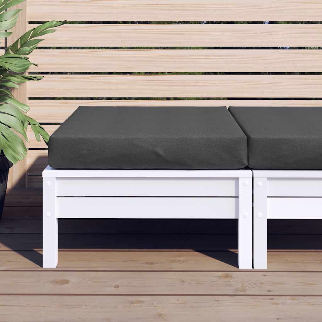 vidaXL Sitzauflage Palettenkissen Melange Anthrazit 60x60x9,5 günstig online kaufen
