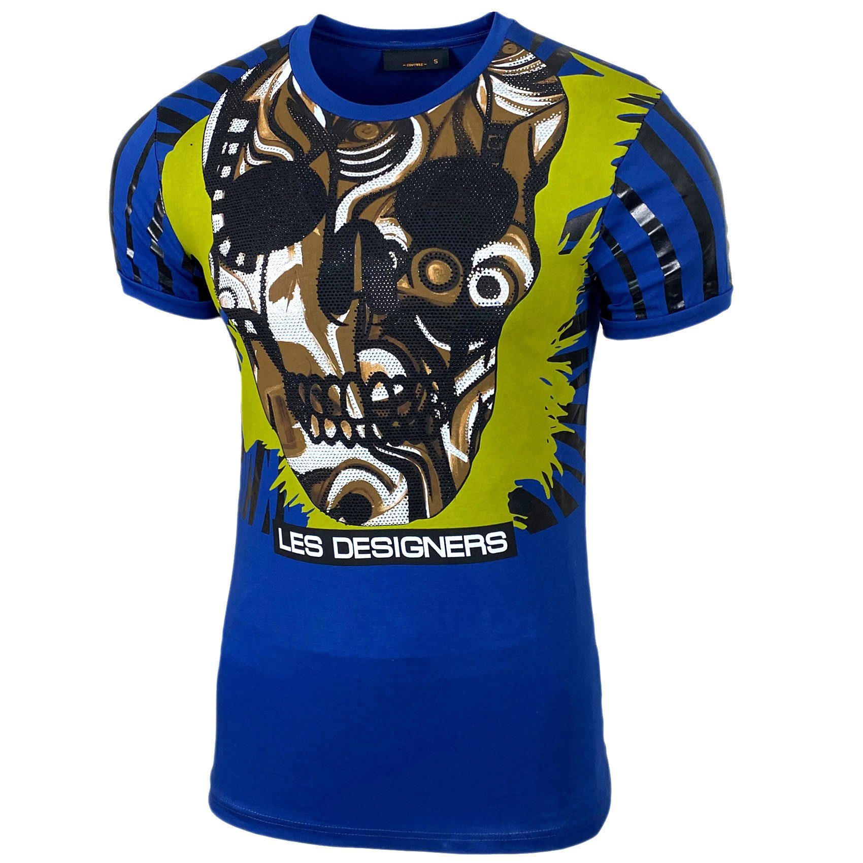 Baxboy T-Shirt Baxboy Herren Totenkopf Kurzarm günstig online kaufen